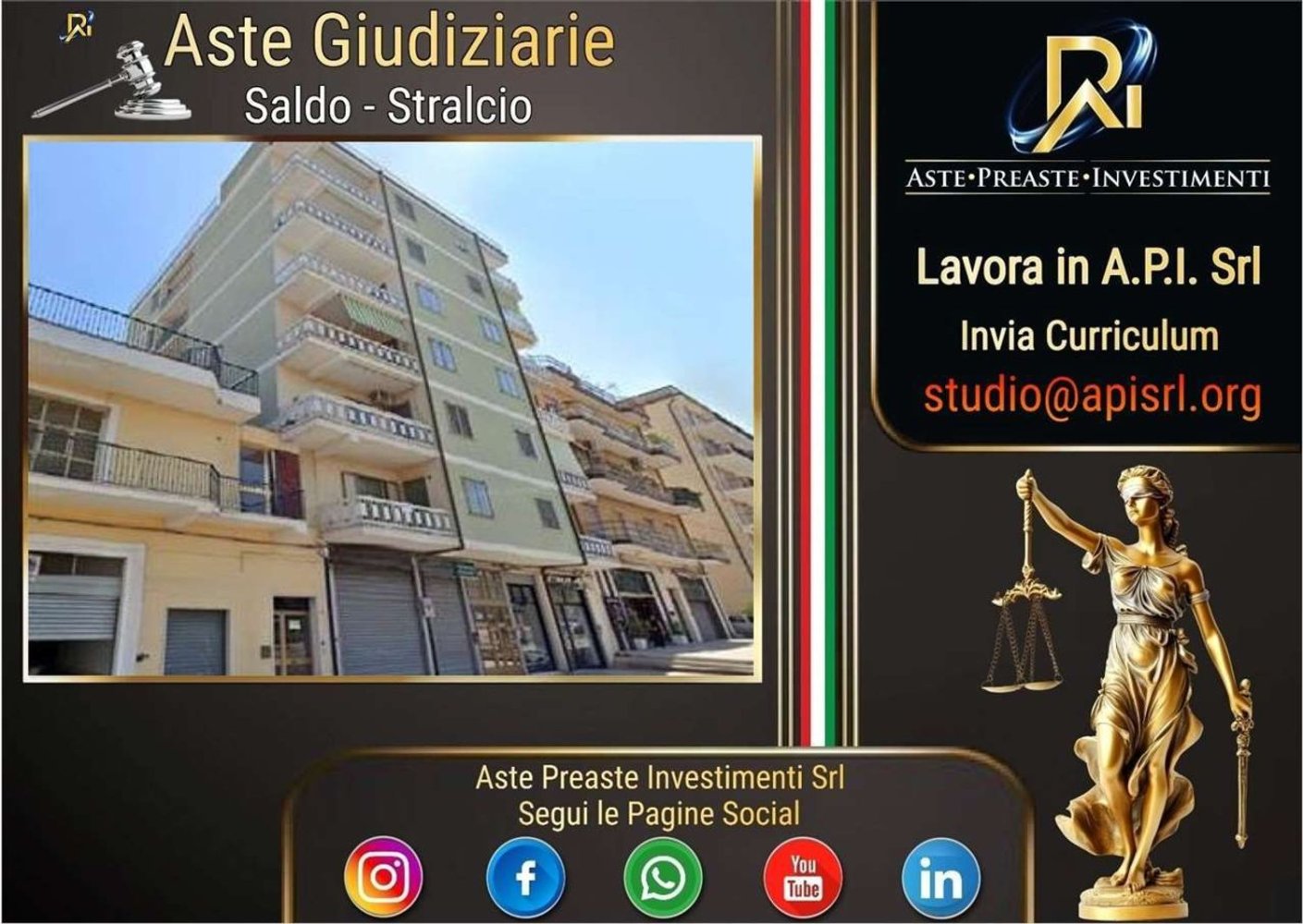 5-salle Appartement à Spinazzola, Italy No. 218686