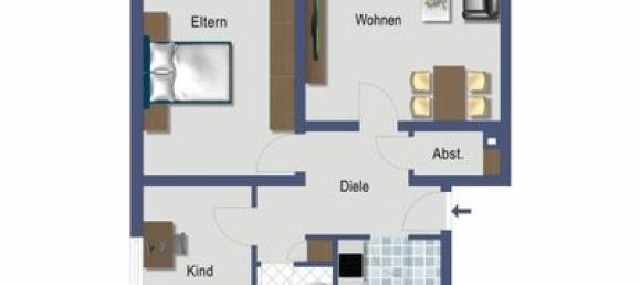 3 rooms Apartment in Mettmann, Germany No. 211645 2
