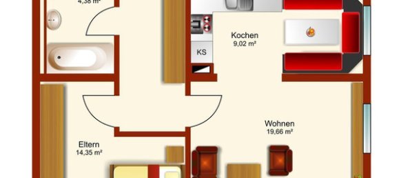 Apartamento de 3 habitaciónes en Imst, Austria No. 176292 12