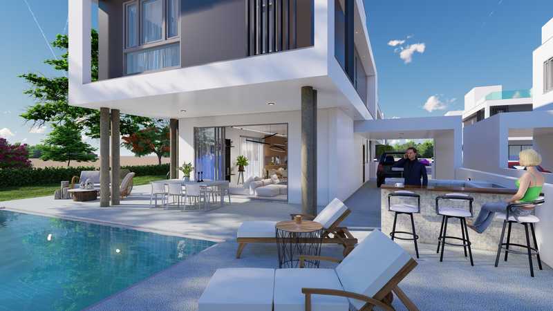 4 Schlafzimmer Villa in Paralimni, Cyprus, Nr. 6701