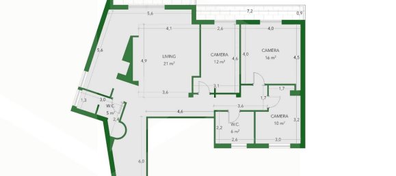 6 rooms Apartment in Bologna, Italy No. 26266 2