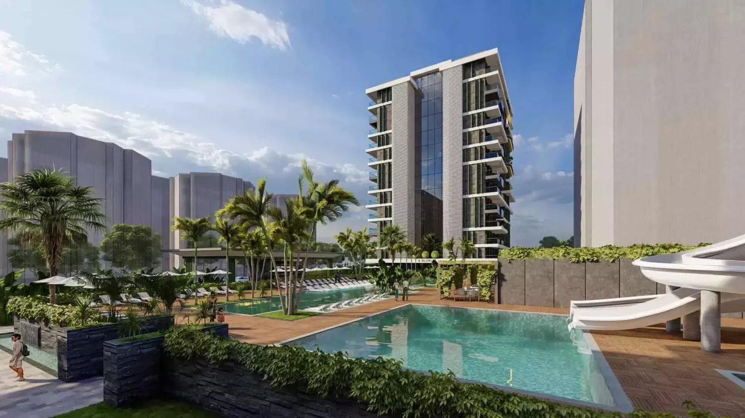 Apartment 1+1 in Mahmutlar, Turkey No. 22586