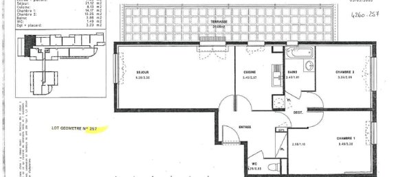 2 Schlafzimmer Wohnung in Vandoeuvre-les-Nancy, France, Nr. 66960 2