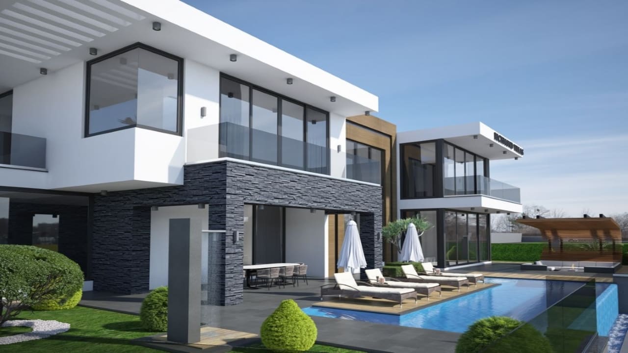 Вилла 4+1 в Каргыджак, Турция № 35456