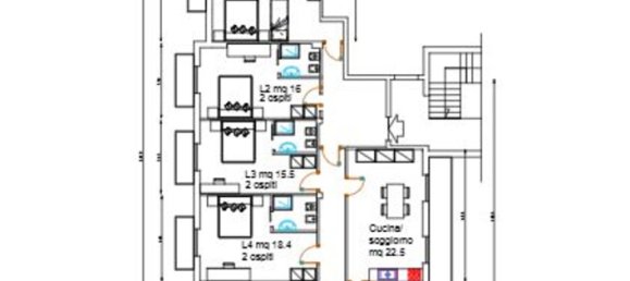 Apartamento de 5 dormitorios en Naples, Italy No. 327452 12