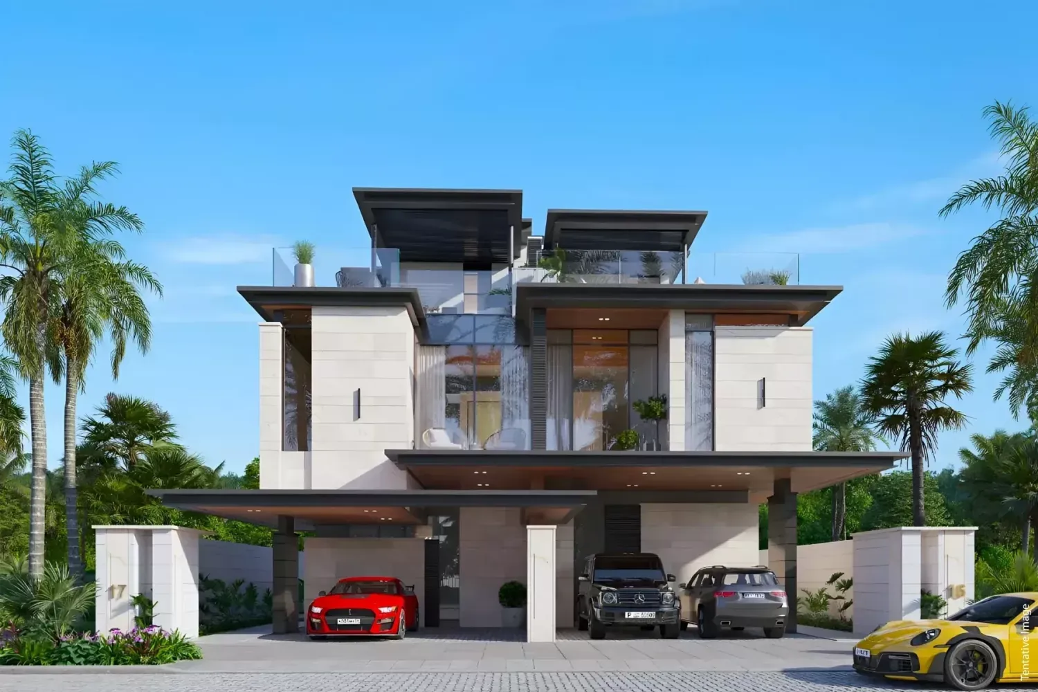 Вилла с 4 спальнями в Джумейра Вилладж Серкл, ОАЭ № 103806