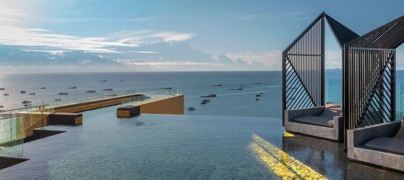 Студия в кондо в Паттайя, Таиланд № 12048 21