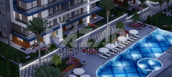 Apartamento 2+1 em Alanya, Turkey N.º 14445 5
