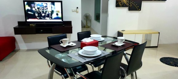 Квартира с 2 комнатами в Паттайя, Таиланд № 62755 10