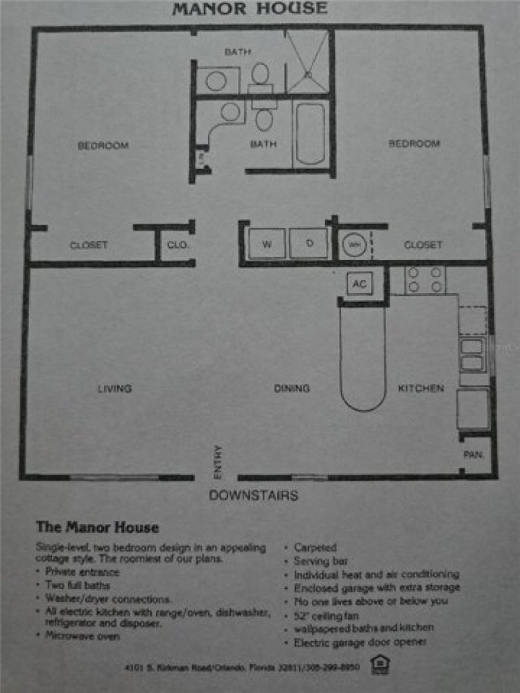 Casa de 2 dormitorios en Orlando, USA No. 280620