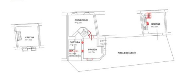 6 rooms Apartment in San Polo d'Enza, Italy No. 95118 47