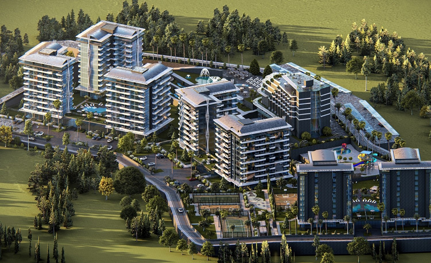 شقة 3+1 في Alanya, Turkey رقم 19723