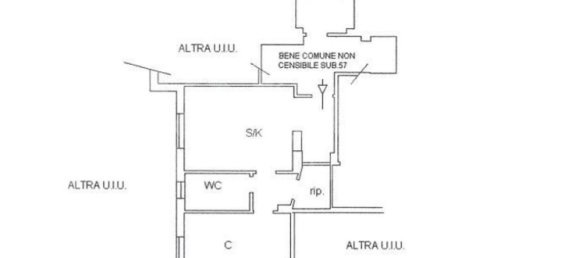 Квартира с 2 комнатами в Борджо Верецци, Италия № 57636 32