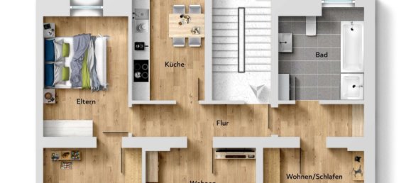 3 bedrooms Apartment in Wuppertal, Germany No. 276039 9