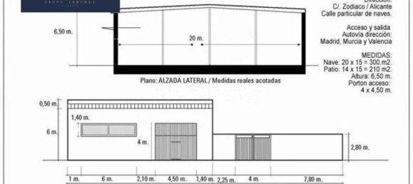  مستودع في Alicante, Spain 530متر مربع رقم 149858 14