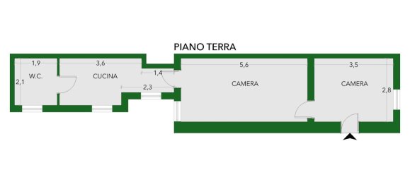 3 rooms Apartment in Bologna, Italy No. 17815 34