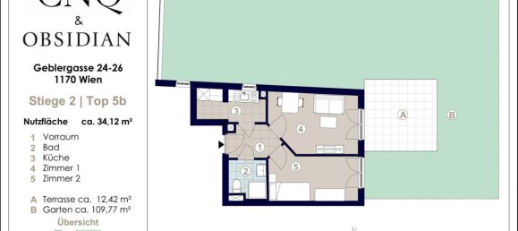 Apartamento de 2 habitaciónes en Hernals, Austria No. 208712 3