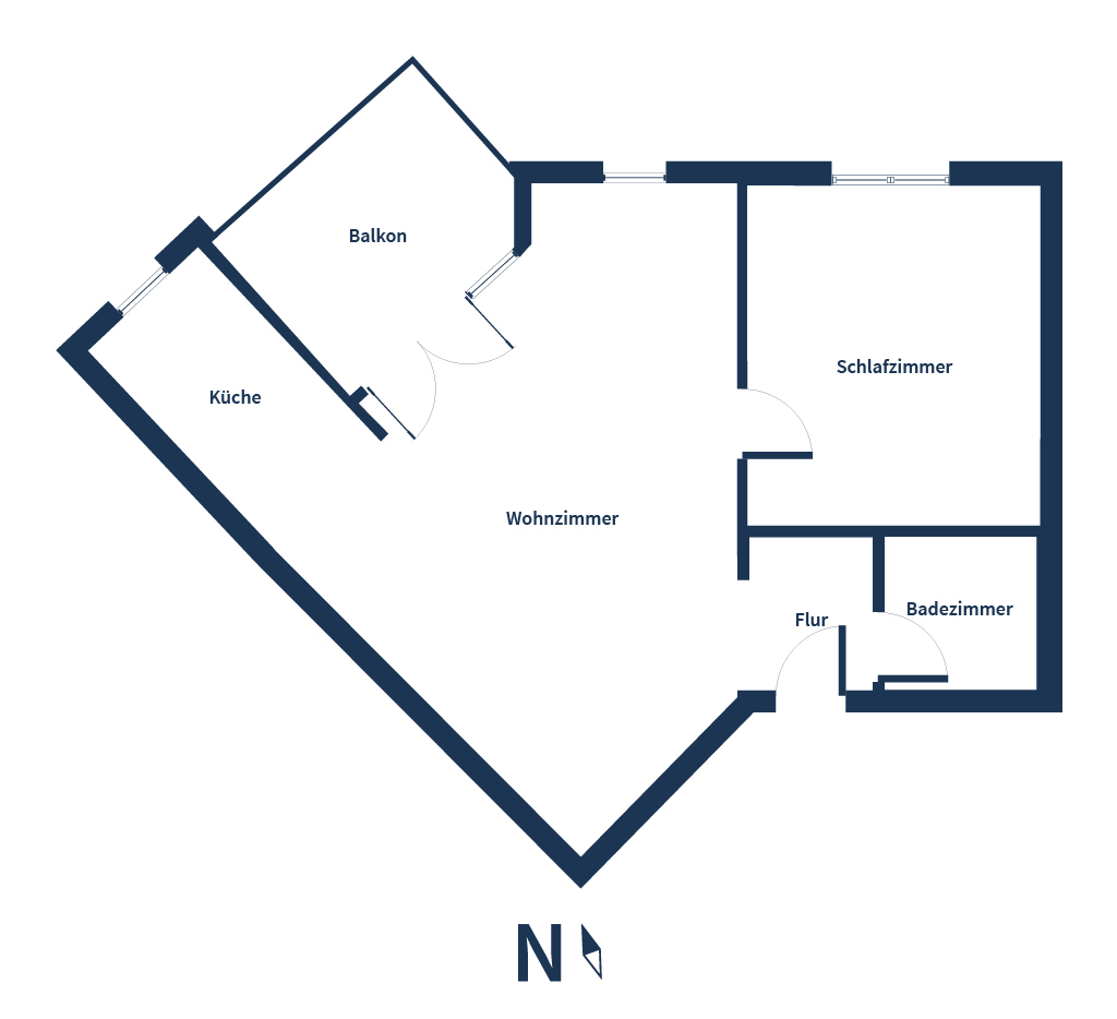 1 bedroom Apartment in Lorrach, Germany No. 2706