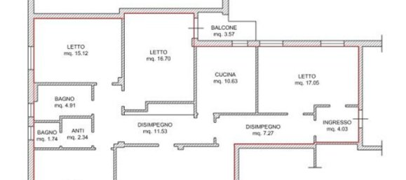 8 rooms Apartment in Cesena, Italy No. 282170 19