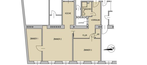 3 rooms Apartment in Josefstadt, Austria No. 32059 17