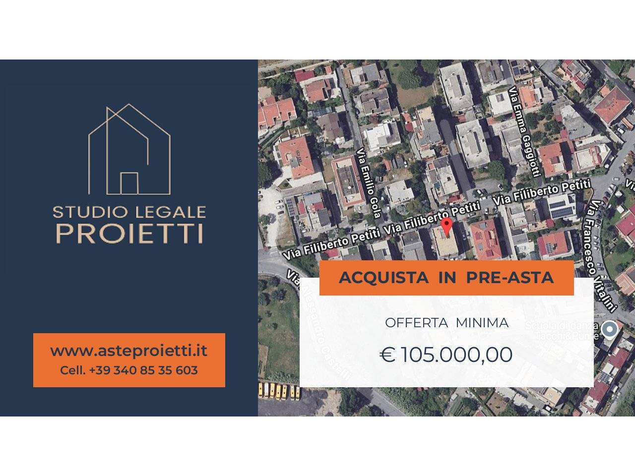 1 bedroom Apartment in Rome, Italy No. 304768