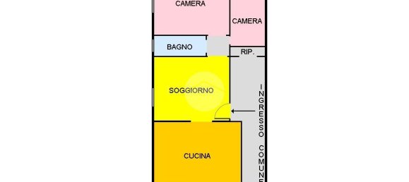 Квартира с 3 комнатами в Палермо, Италия № 235565 18