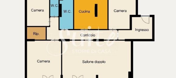 5 rooms Apartment in Palermo, Italy No. 220340 39
