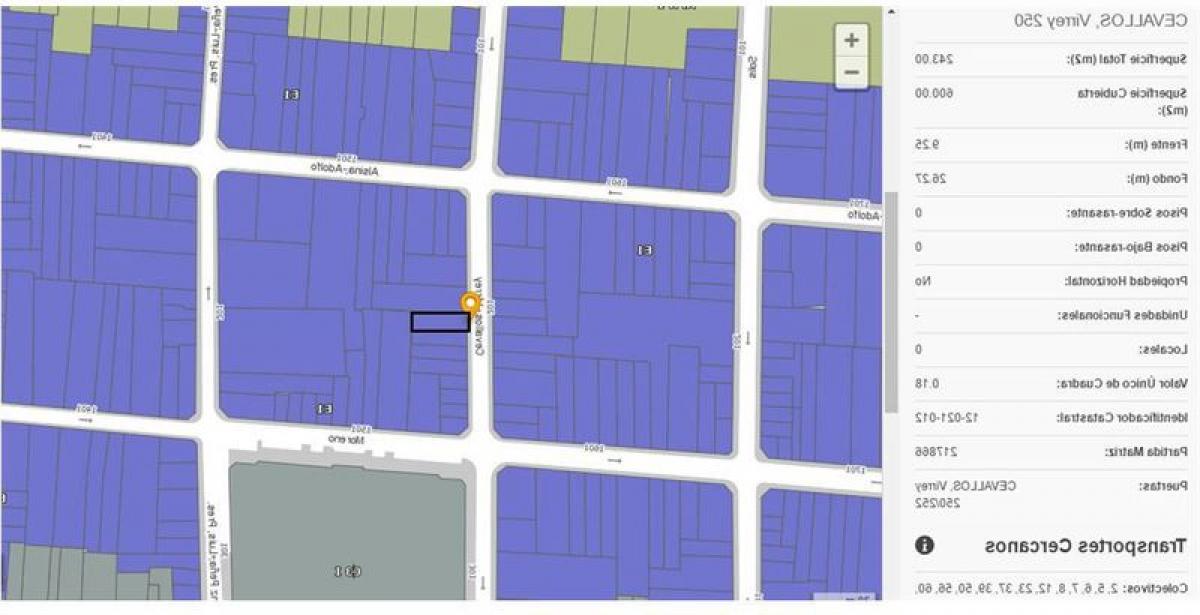 Terrain à Buenos Aires, Argentina No. 115038