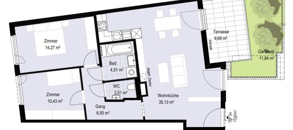 عقار تجاري في Wahring, Austria 96متر مربع رقم 127740 11