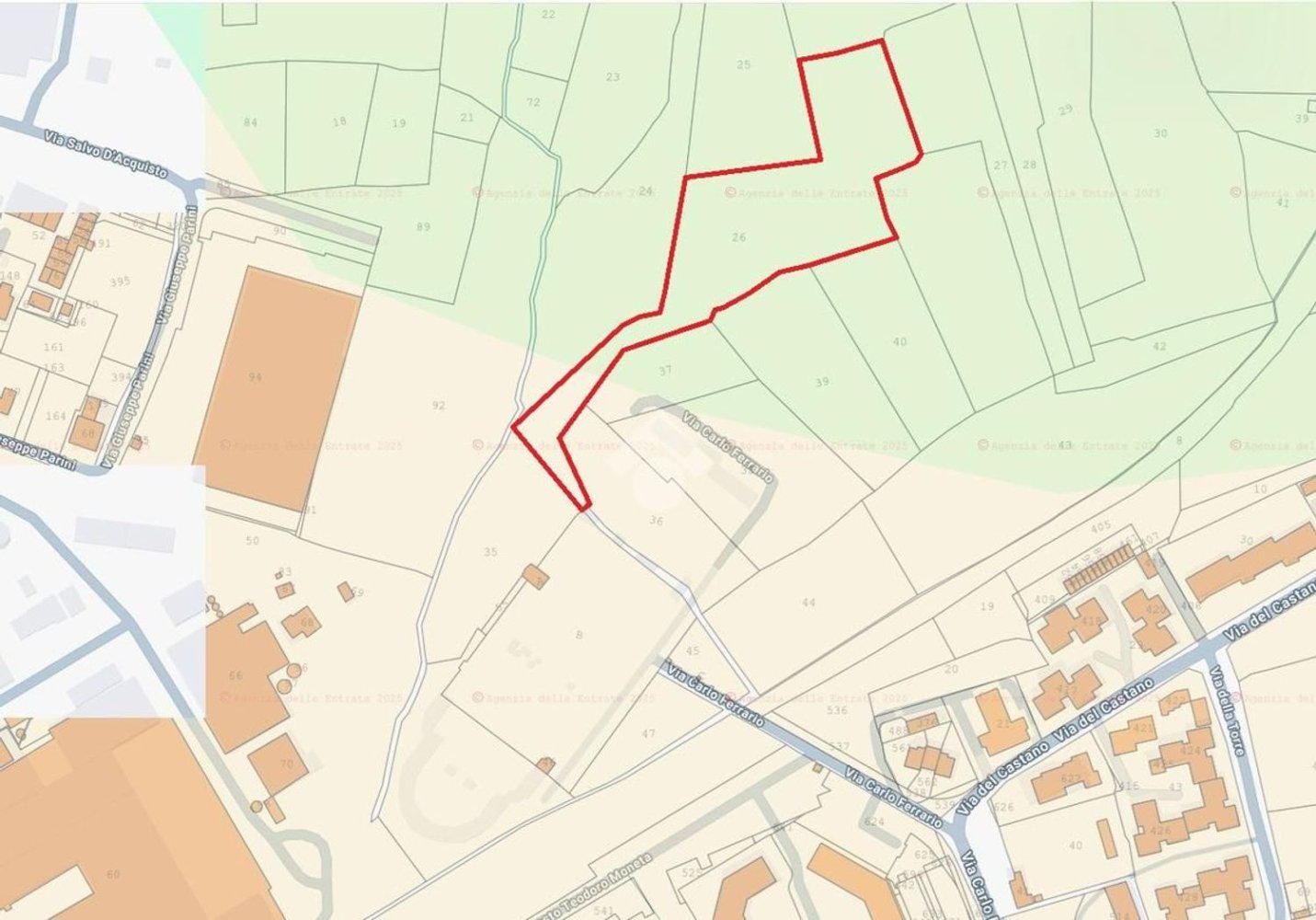 Grundstück in Besana in Brianza, Italy, Nr. 338387