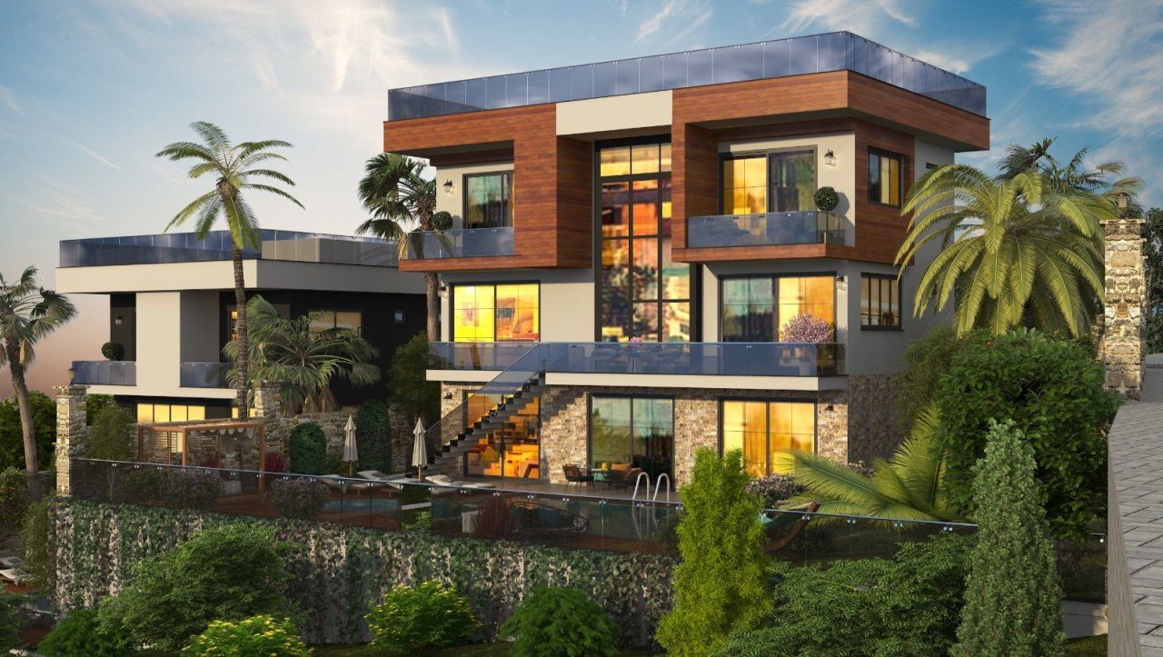 Villa 5+1 in Alanya, Turkey, Nr. 4463