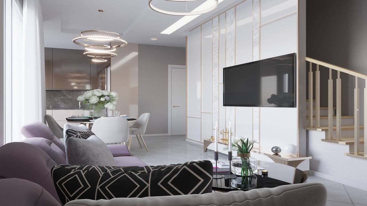 Квартира 1+1 в Palmarius, Махмутлар, Турция № 38202