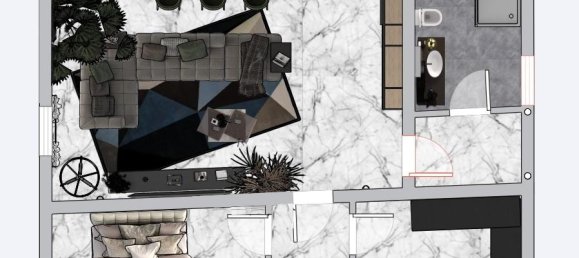 3 rooms Apartment in San Secondo Parmense, Italy No. 2113 2