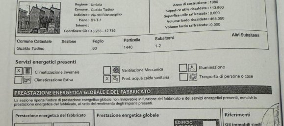 7-salle Maison à Gualdo Tadino, Italy No. 160355 37