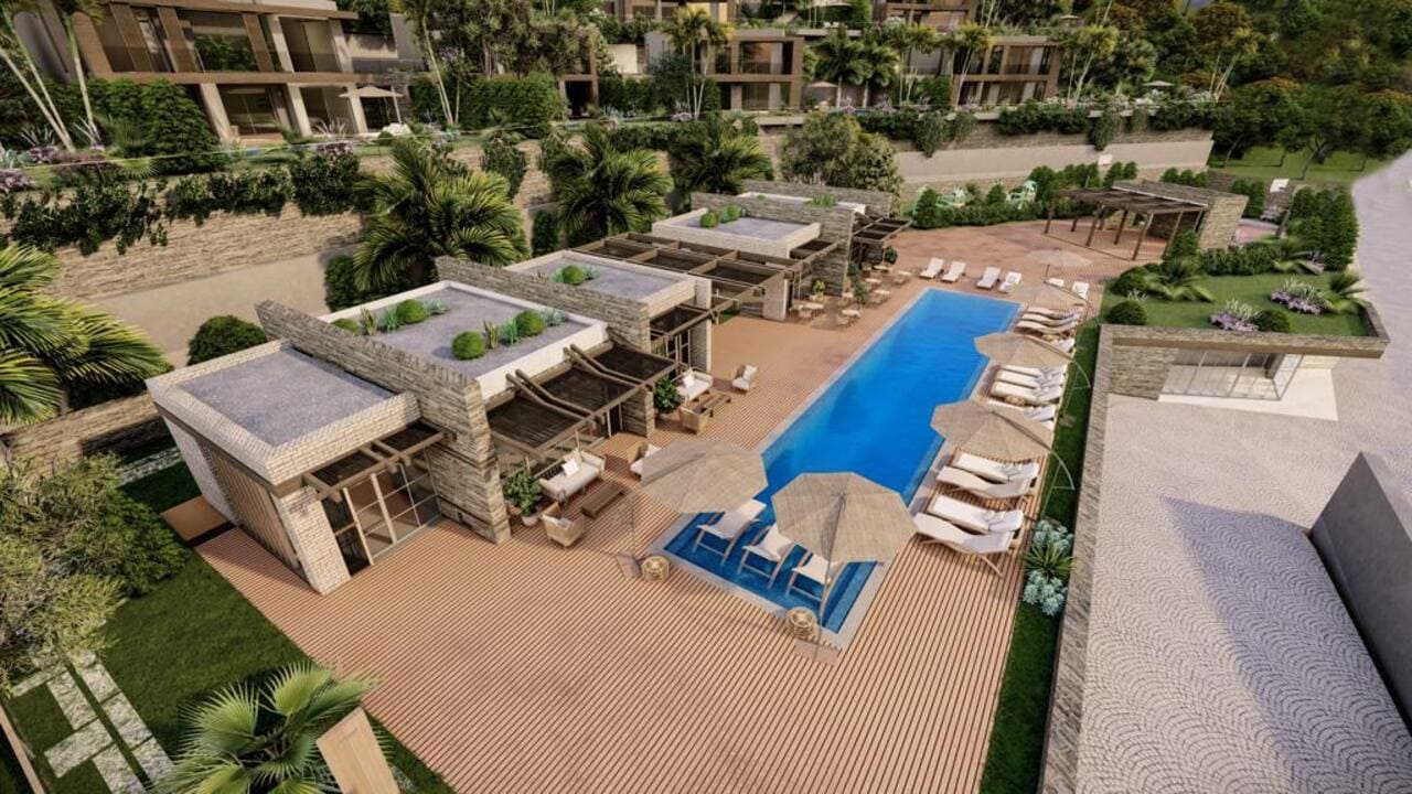 Villa 3+1 in Gundogan Vadi, Bodrum, Turkey No. 39120