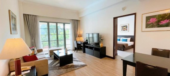 1 dormitorio apartamento en alquiler en Tay Ho, Ha Noi, Vietnam № 13639 2