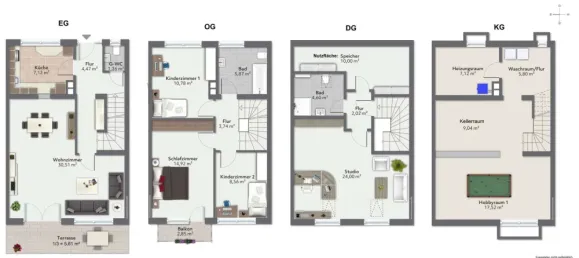 3 غرف نوم تاون هاوس في Bad Tolz-Wolfratshausen, Germany رقم 148179 14