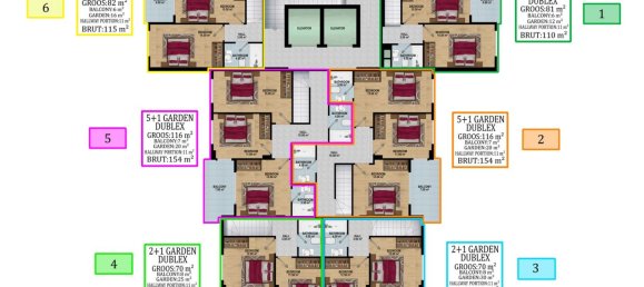 Apartment 1+1 in Avsallar, Turkey No. 31551 26