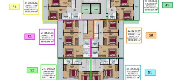 Apartment 1+1 in Avsallar, Turkey No. 31551 24