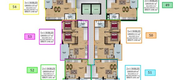 Apartment 1+1 in Avsallar, Turkey No. 31551 23