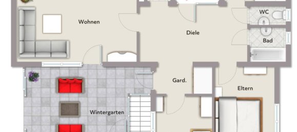 3 bedrooms Apartment in Darmstadt, Germany No. 28119 2