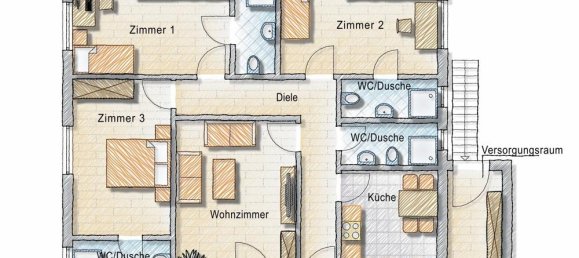 Casa de 8 habitaciónes en Celle, Germany No. 146701 28