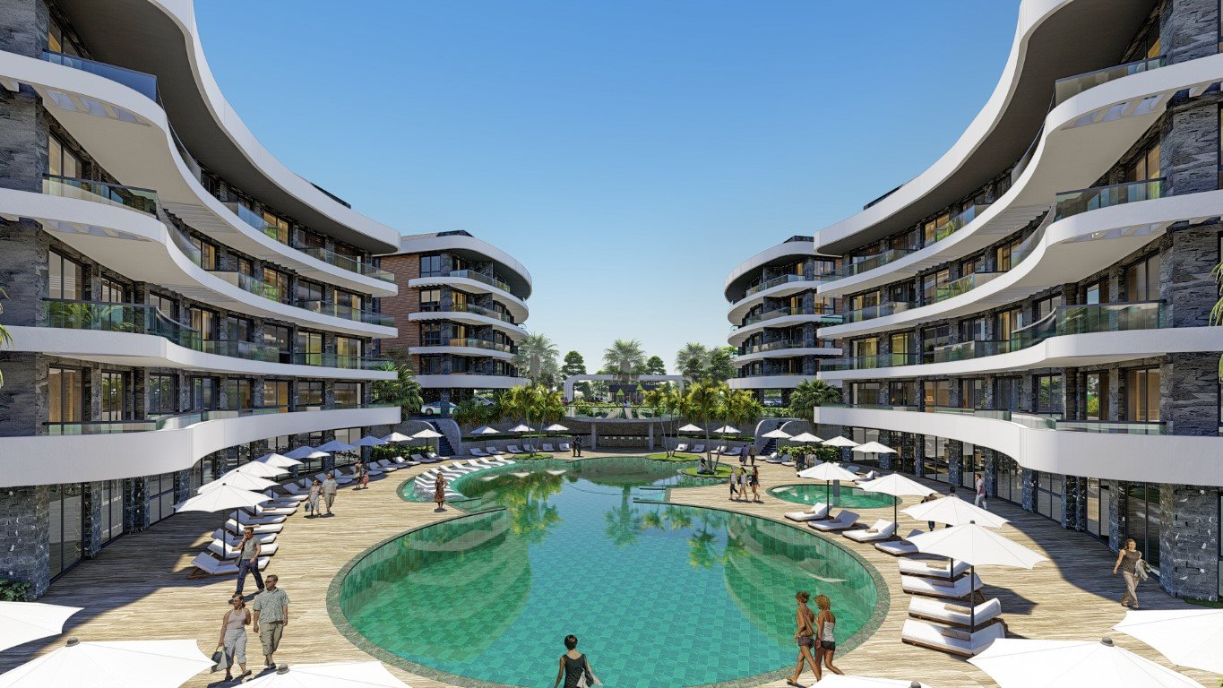 Apartamento de 1+1 en Alanya, Turkey No. 5254