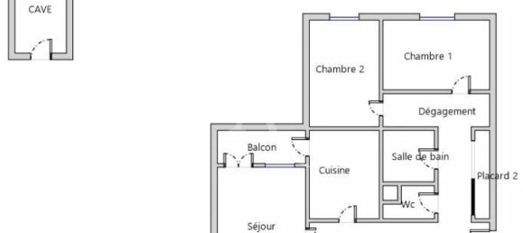 2 Schlafzimmer Wohnung in Macon, France, Nr. 206046 11