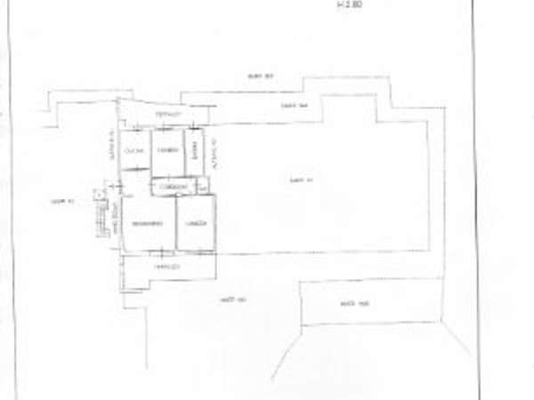 Квартира с 4 комнатами в Бордигера, Италия № 235289