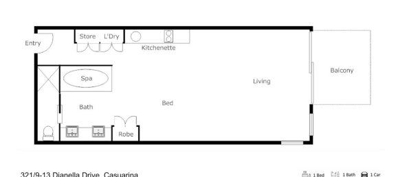 1 bedroom Apartment in Casuarina, Australia No. 772 27