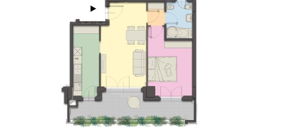 2غرفة شقة في Sesto San Giovanni, Italy رقم 52798 32