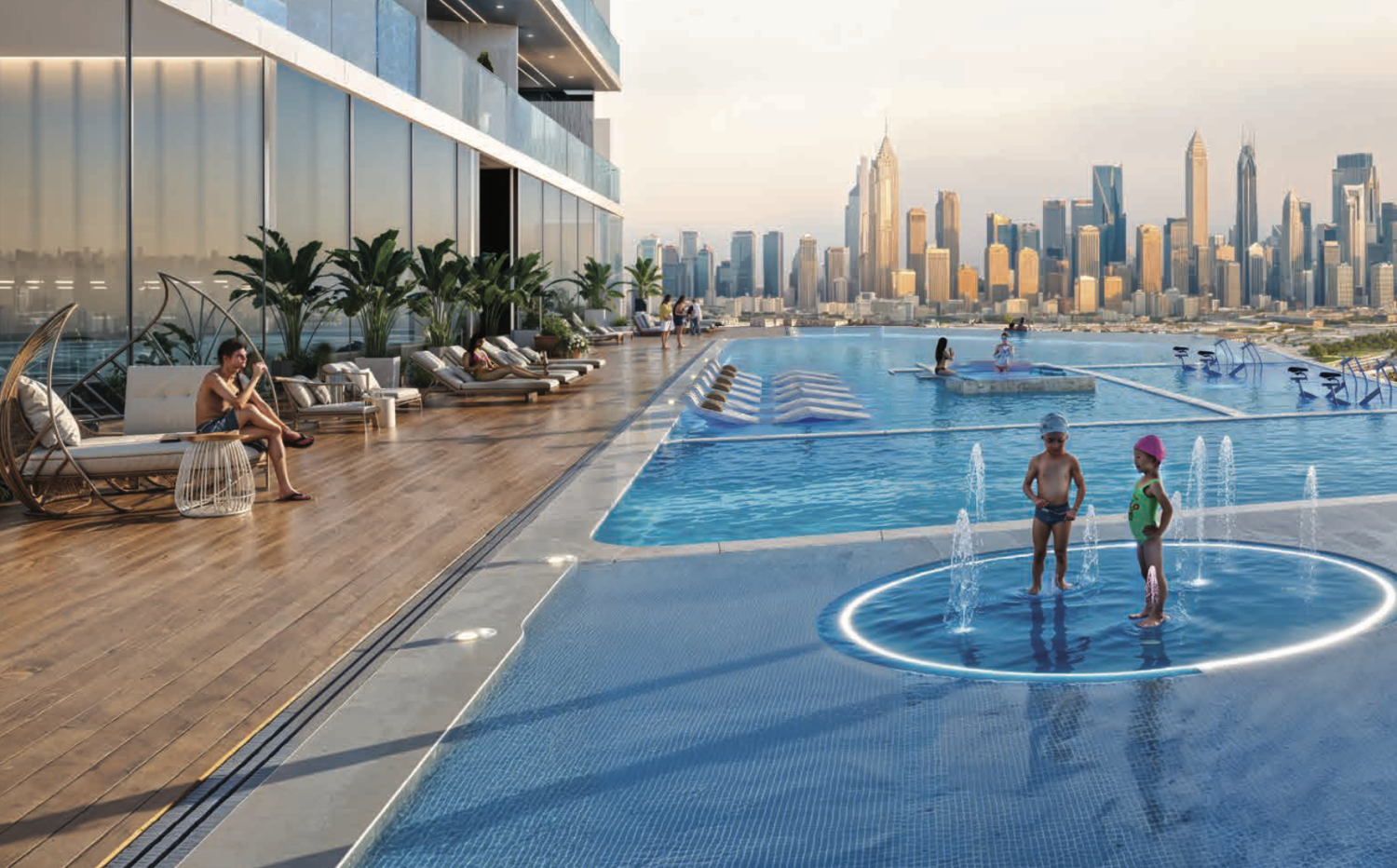 1 غرف نوم شقة في دبي, UAE رقم 68340