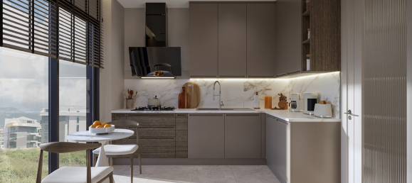 Apartamento 1+1 em Oba, Turkey N.º 12781 10