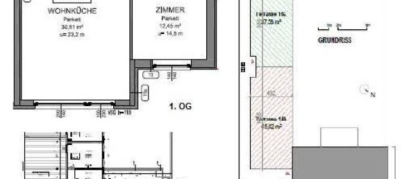 2 rooms Apartment in Simmering, Austria No. 221685 14